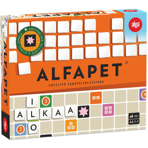 Alga Alfapet Word Game Finnish version