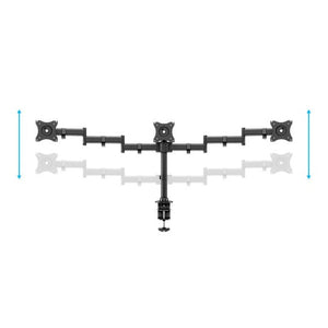 Multibrackets M Deskmount Basic Triple, -monitor arm, black, 15"-27", 7,5kg