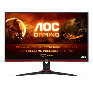 AOC 27" FullHD Gaming Monitor C27G2ZE/BK