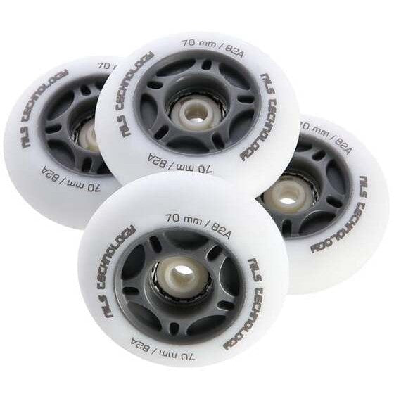 Nils Extreme LED Wheel Set, 70 mm x 24 mm x 70 mm, 4 pcs