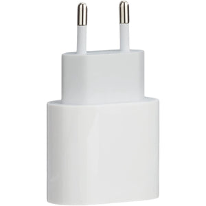 Phone charger Apple MHJE3ZM/A 20W, USB Type C/AC, white, 20 W