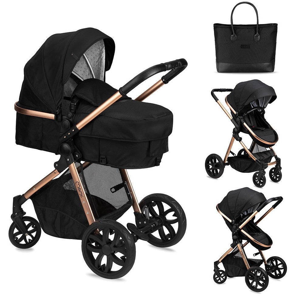 Momi Limuru 2in1 Stroller, Black