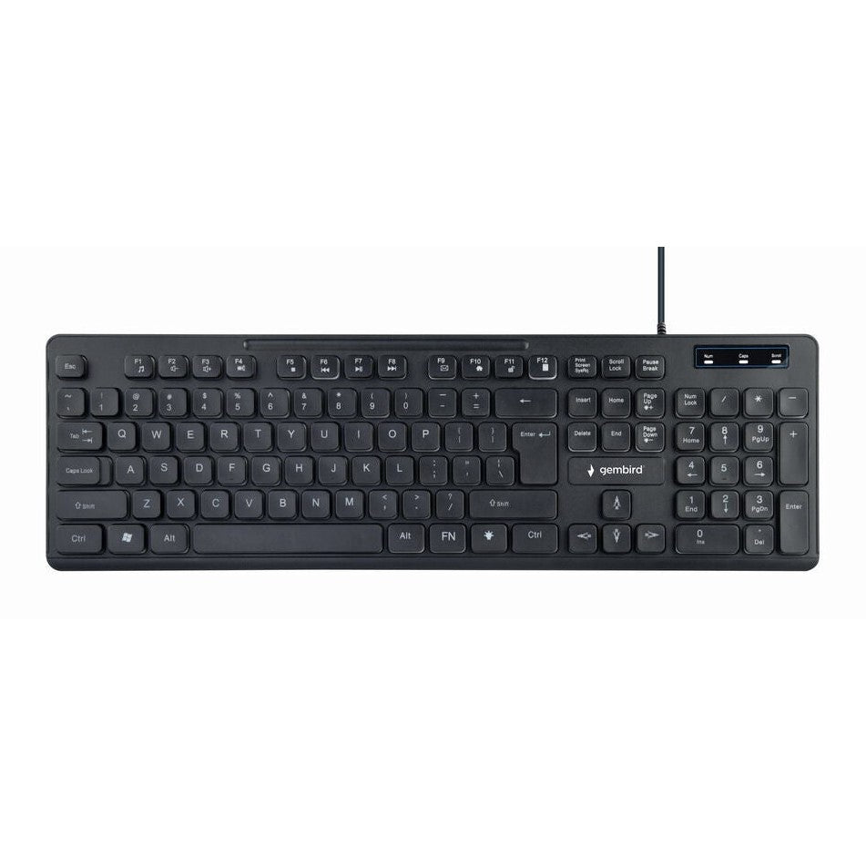 Keyboard Gembird KB-UML-02, EN, black