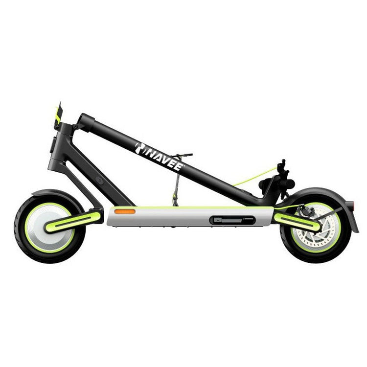 Navee S65 Electric Scooter, white/black/green