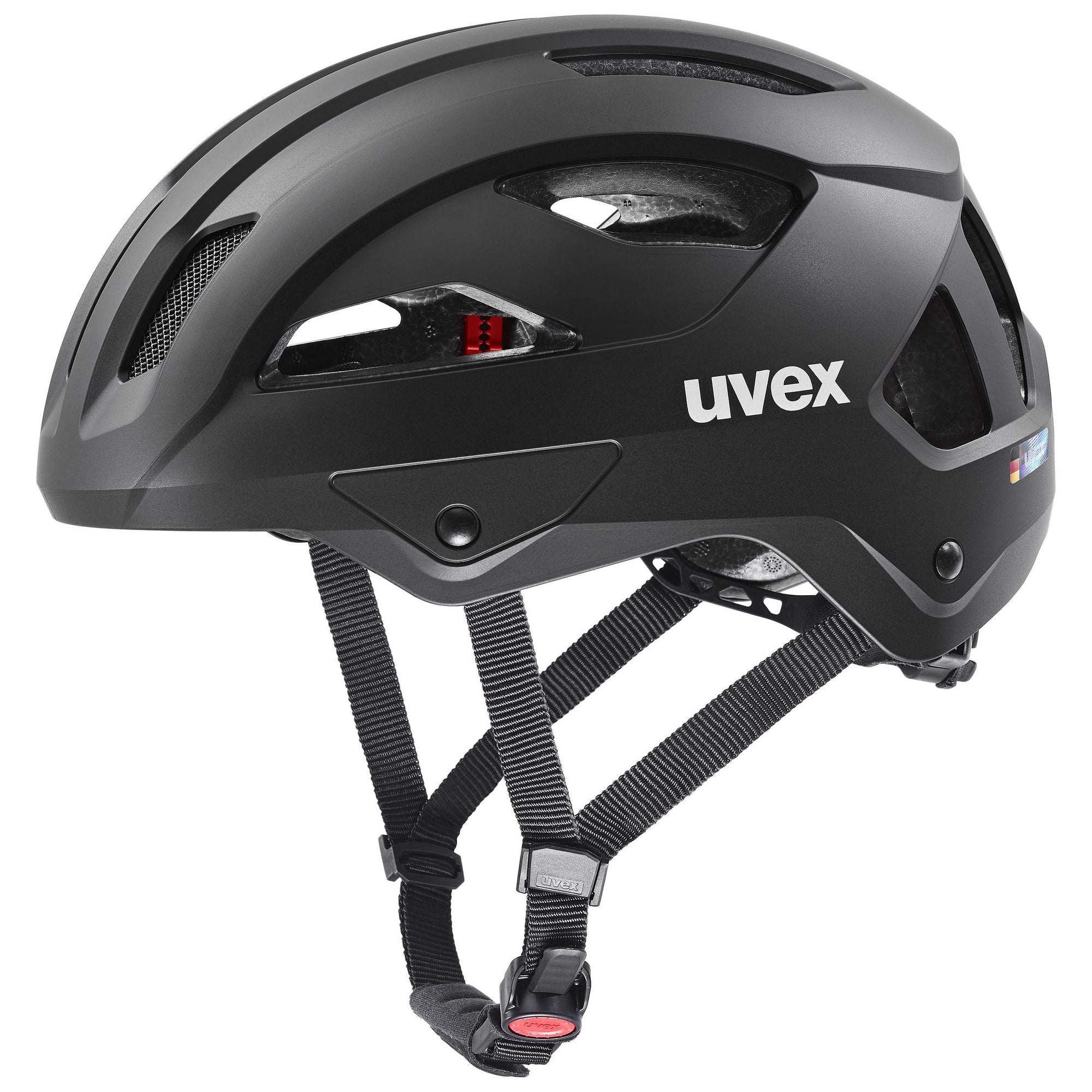 Uvex Stride cycling helmet, Black, 56-59