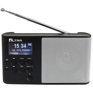 Radio receiver Eltra Ula, silver/black