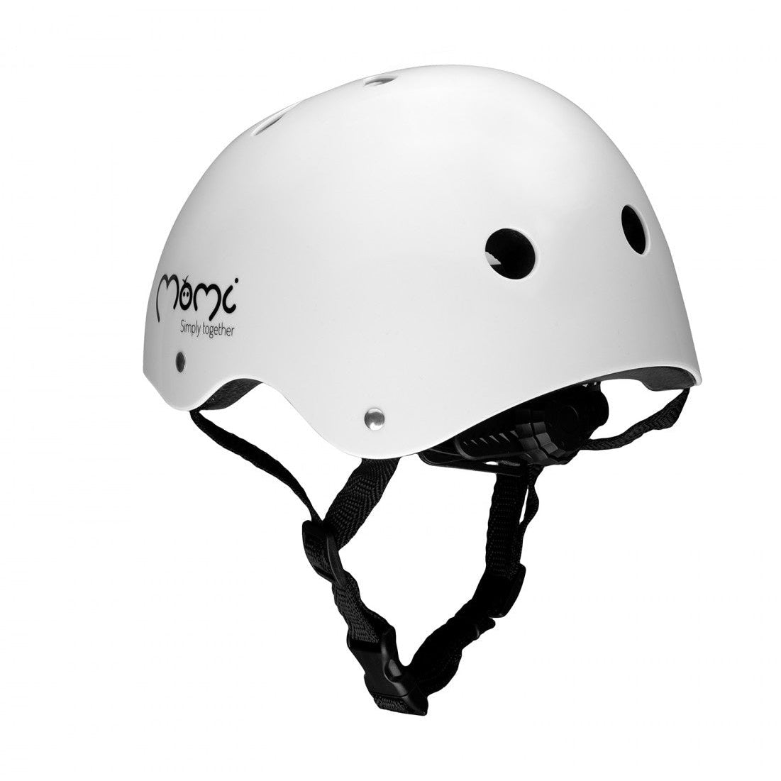 Roller Skating Helmet Momi Mimi, 47-58 cm, White