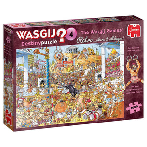 Jumbo Wasgij? Retro Destiny #4 The Wasgij Games 1000 Piece Jigsaw Puzzle