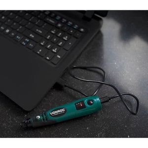 Vonroc CT503DC – 4V Cordless Rotary Tool with 31 Accessories & Storage Bag