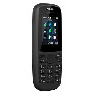 Phone with buttons Nokia 105 2019, 4 MB, black