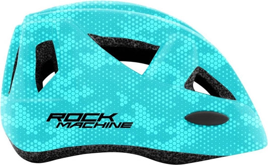 Rock Machine Racer barncykelhjälm , blå, S/M
