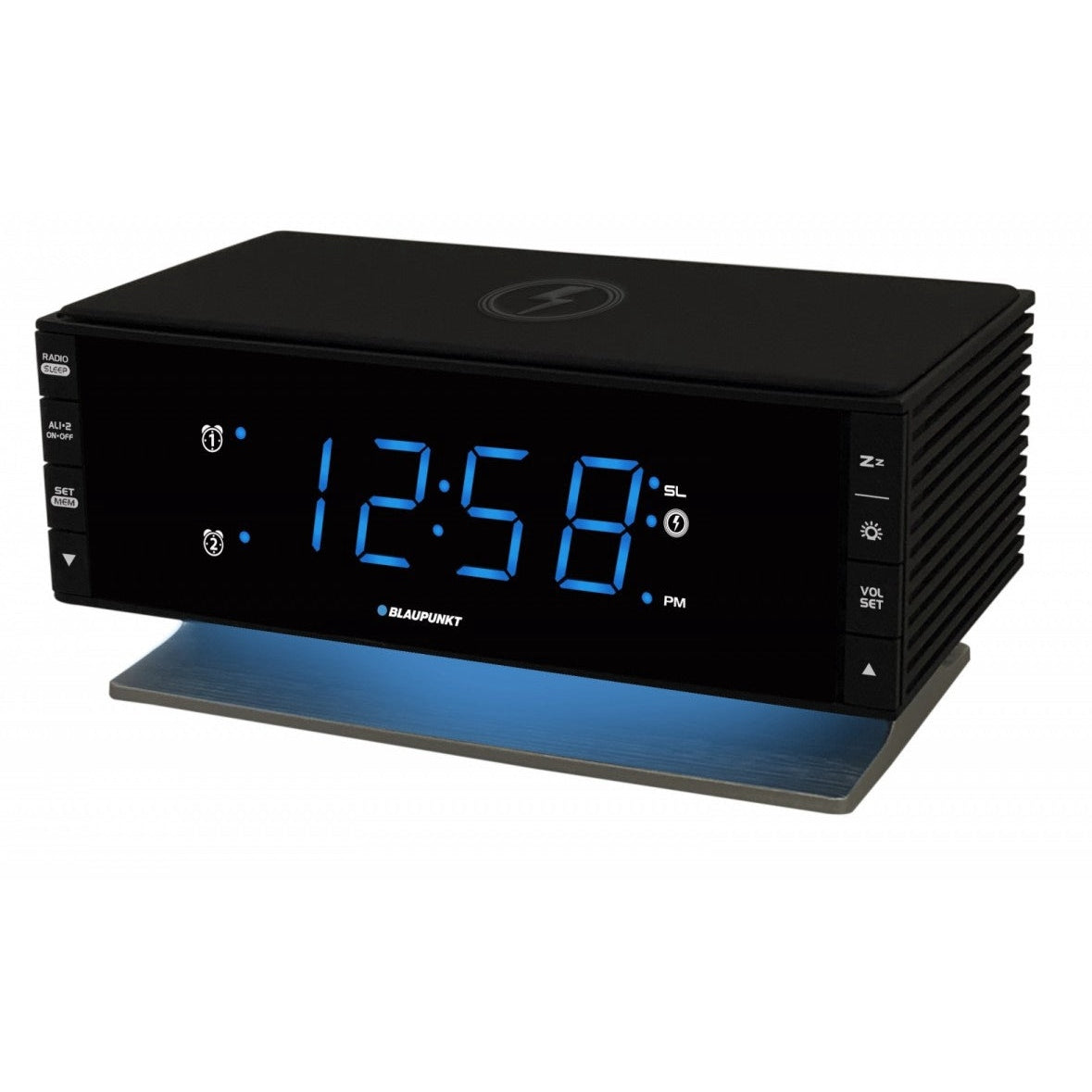 Radio alarm clock Blaupunkt R55Charge, black