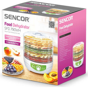 Fruit and vegetable dryer Sencor SFD 790WH, 250 W