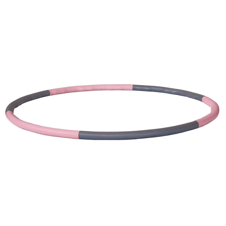 Gymnastics Hoop Schildkrot Fitness Fitness-Hoop, 90 cm, 0.8 kg, Pink/Grey