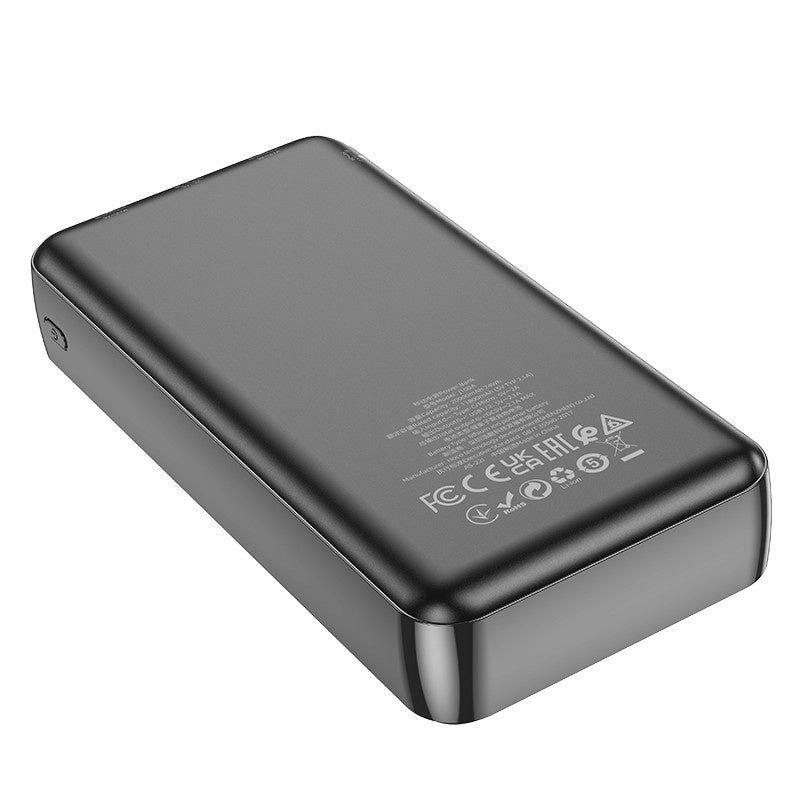 Power bank Hoco J100A 2xUSB-A, 20000 mAh, black