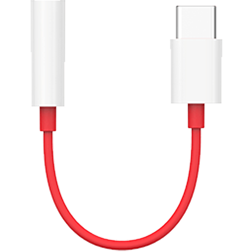 OnePlus Type-C till 3,5 mm kabel vit