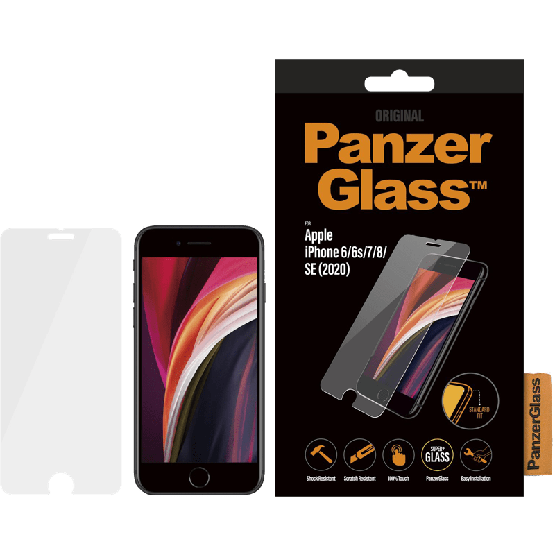 PanzerGlass Screen Protector for Apple iPhone 6/6s/7/8/SE 2020/2022