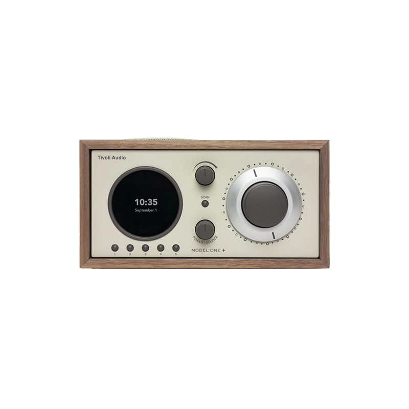 Tivoli Audio Model one + Bluetooth-radio, pähkinä