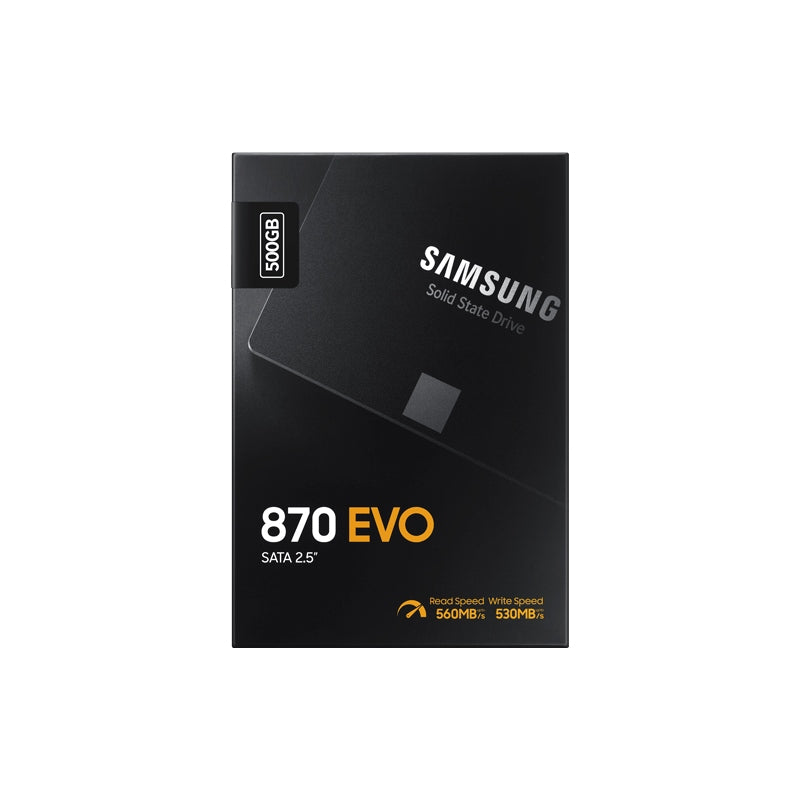 SAMSUNG 500GB 870 EVO SSD 2.5" SATA Black - Hard drive