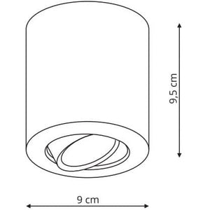 Luminaire Ceiling Light Prestige Toulon, 50 W, GU10