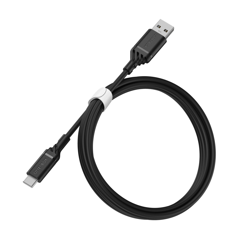 OtterBox Standard 1m USB-C - USB-A Cable Black