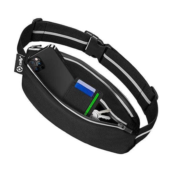 Celly Universal 6.9" running belt, Black