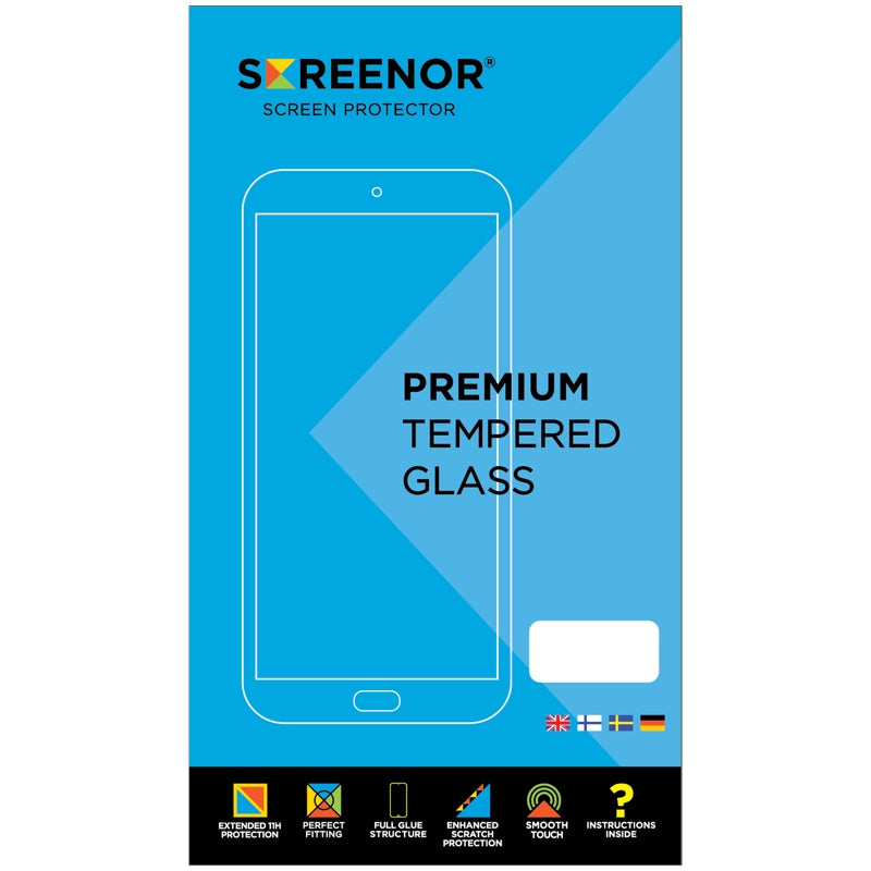 Screenor iPhone 15 Pro Max Premium Tempered protective glass