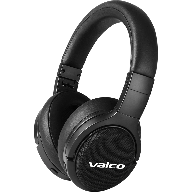 Valco VMK20 Noise Cancelling Bluetooth Headphones - Black
