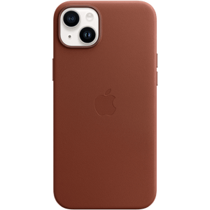 Apple iPhone 14 Plus Leather Case -MagSafe- Umber