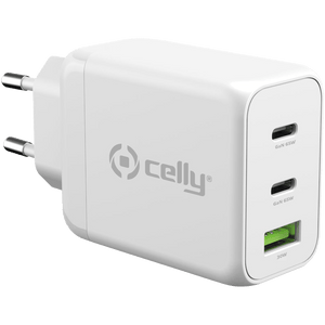 Celly Thuislader USB + 2 x USB-C 65W PD