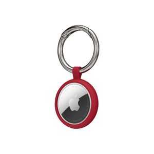 Greenland AirTag Key Ring - Candy Apple Red