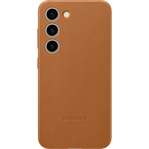 Samsung Galaxy S23 Leather Cover Galaxy Camel