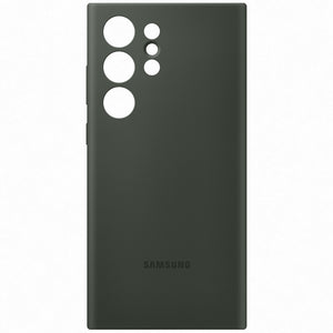 Samsung Galaxy S23 Ultra Silicone Cover Khaki Green