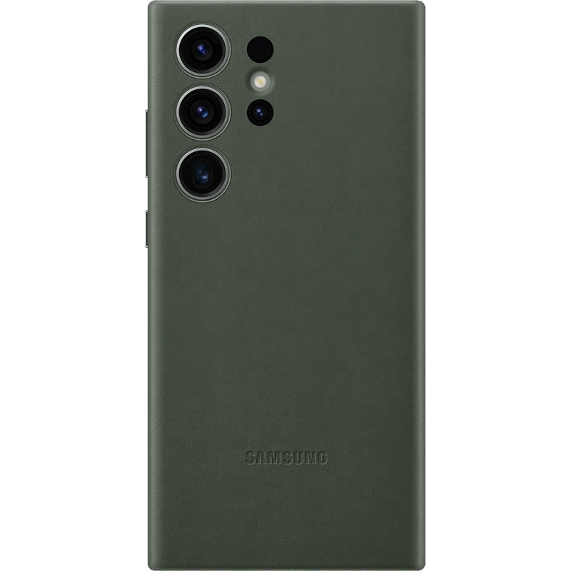 Samsung Leather Cover for S23 Ultra, Green