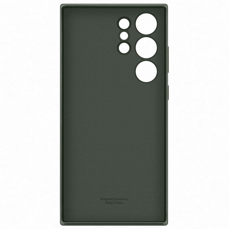 Samsung Leather Cover for S23 Ultra, Green