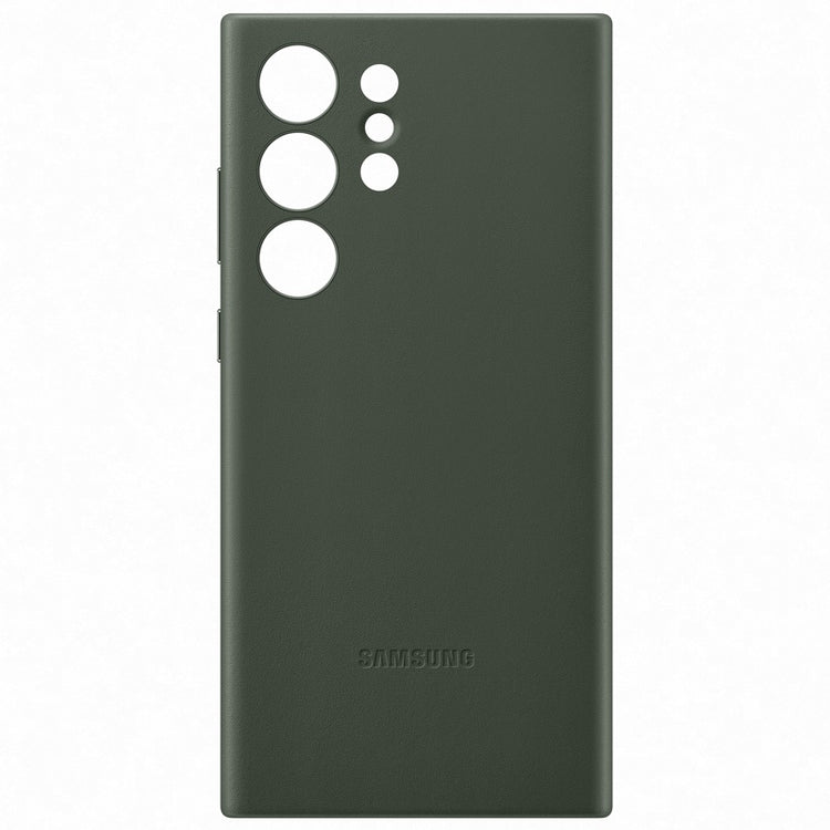 Samsung Leather Cover for S23 Ultra, Green