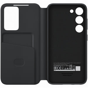 Samsung Clear View Wallet Cover for S23, Black