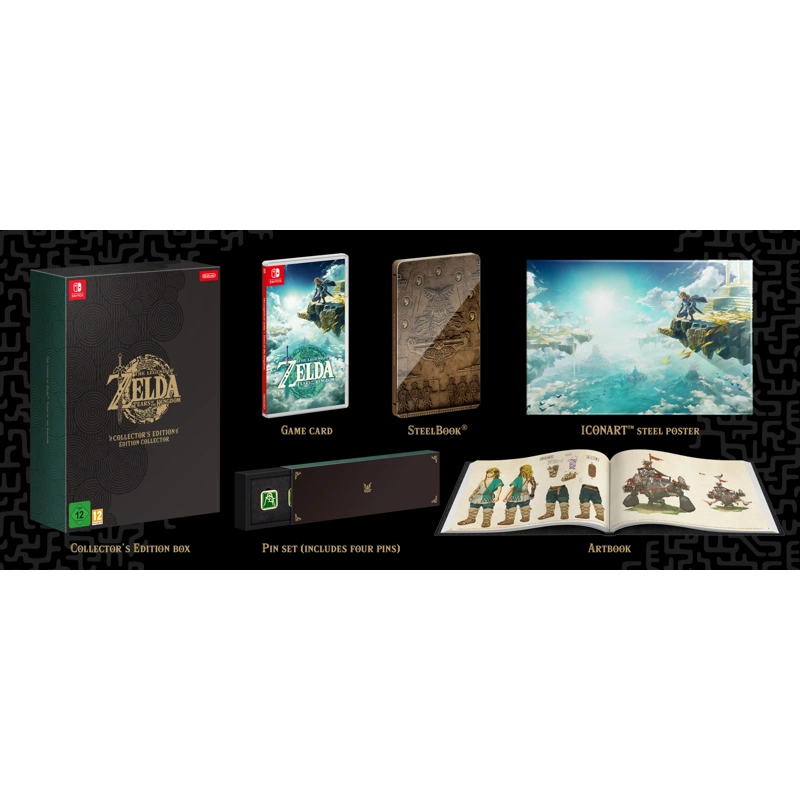 Nintendo The Legend of Zelda: Tears of the Kingdom Collector's Edition Game