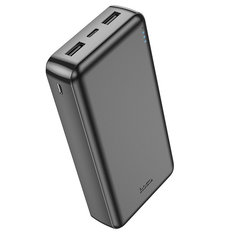 Power bank Hoco J100A 2xUSB-A, 20000 mAh, black