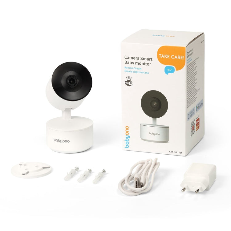 Baby monitor BabyOno Smart 1514, white