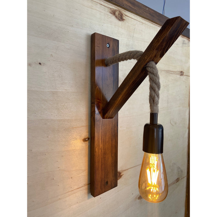 Opviq Ahşap Aplik 18 Wall Light