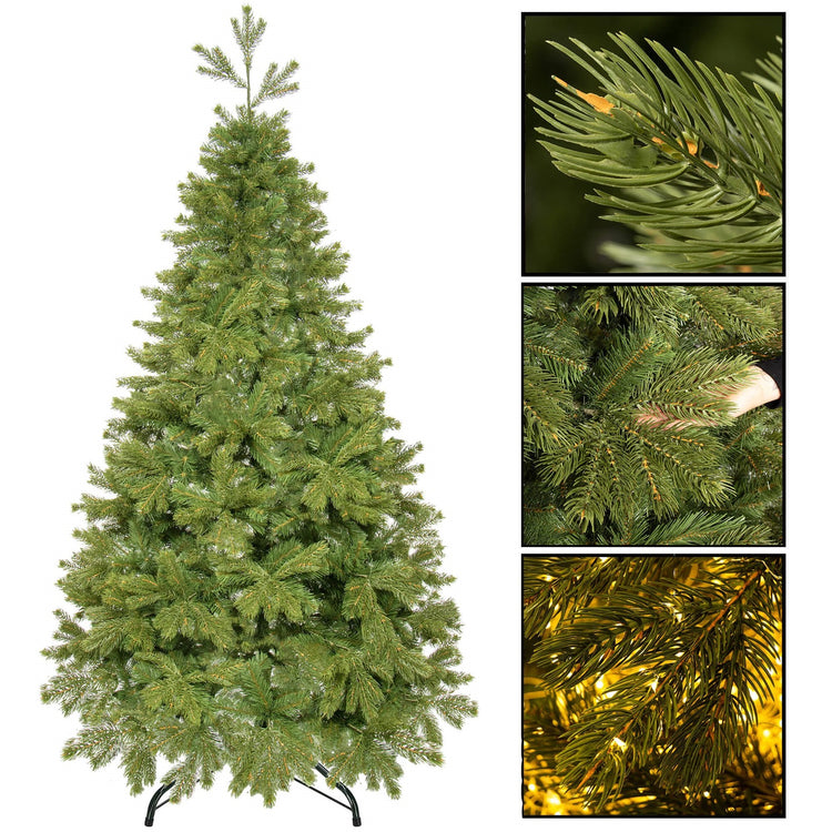 Artificial Christmas Tree Springos CT0145, 250 cm, Green Damaged Package