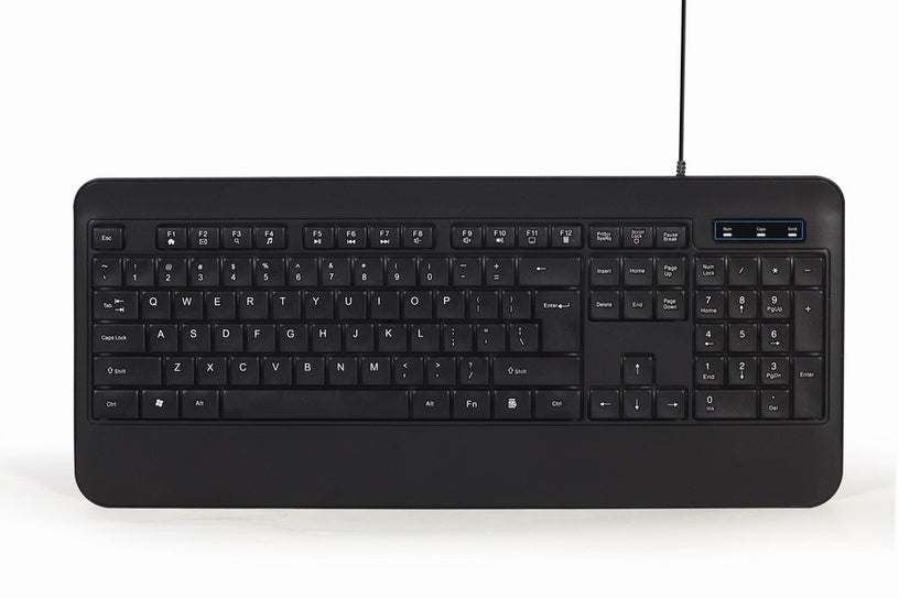 Gembird KB-UML-03 Keyboard, black (EN layout)
