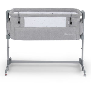 KinderKraft Neste Up Bedside Crib, Grey