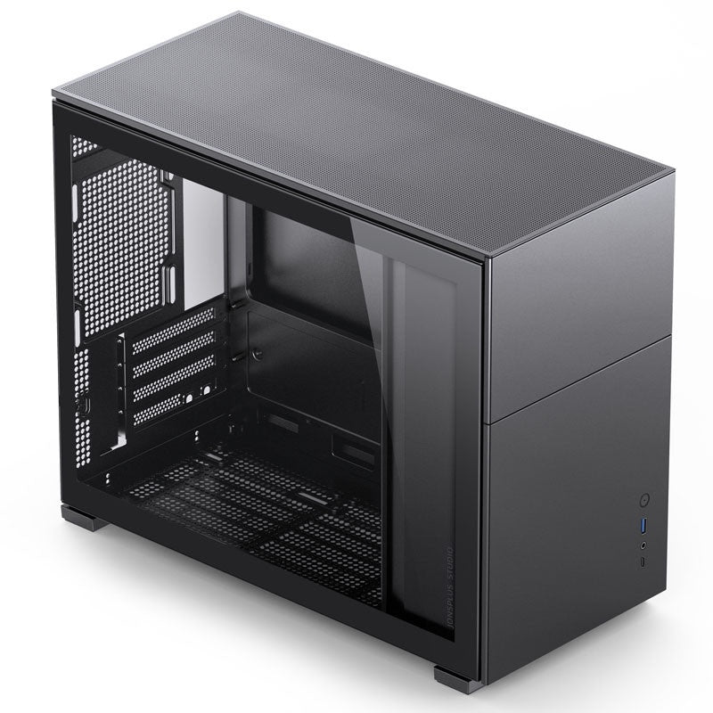 Computer housing Jonsbo D31 STD, transparent/black