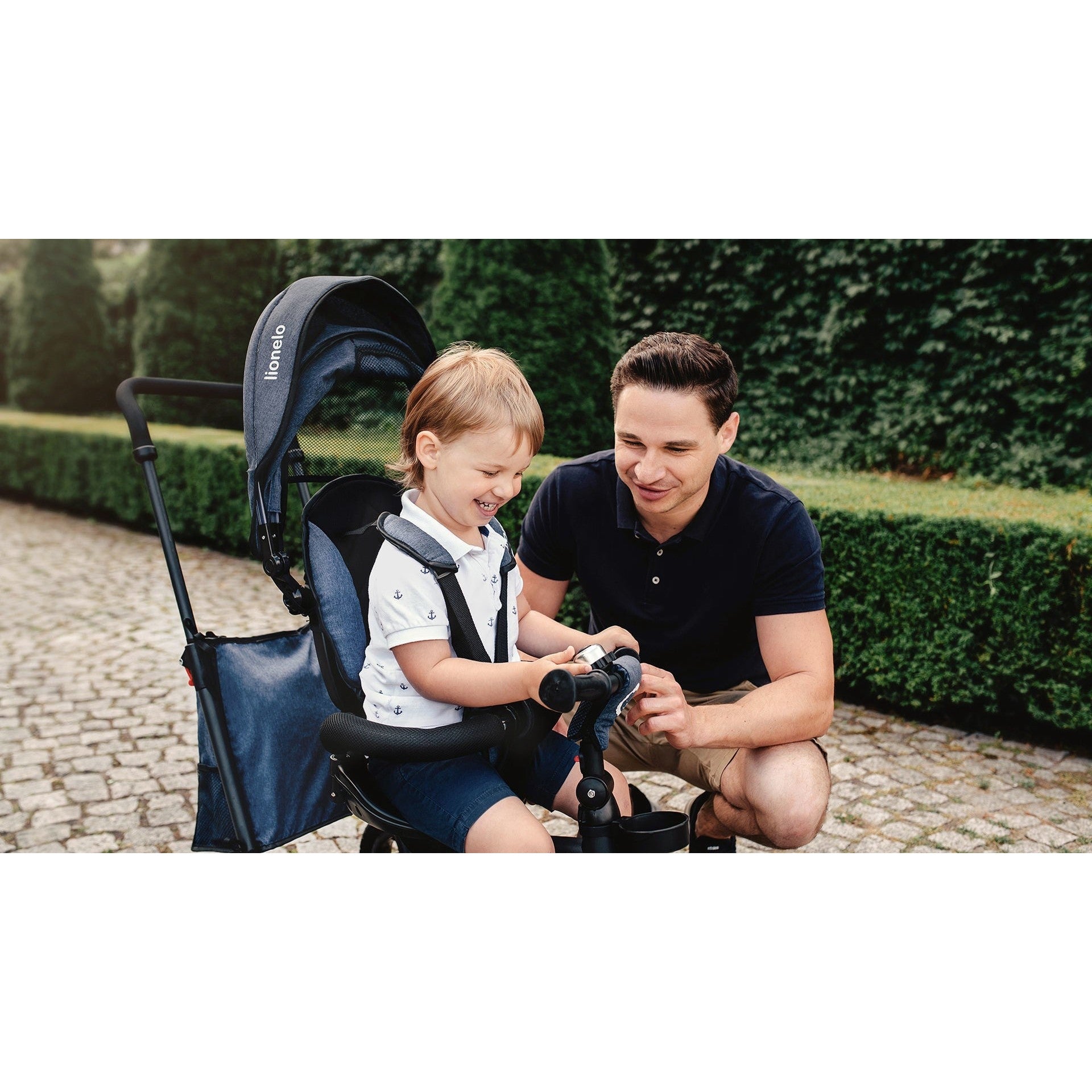 Lionelo Tris Stone Tricycle, Grey