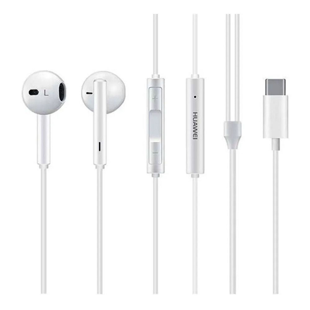 Wired headphones Huawei Original Stereo CM33, white