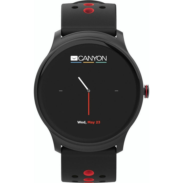 Smart watch Canyon Oregano SW-81, black/red