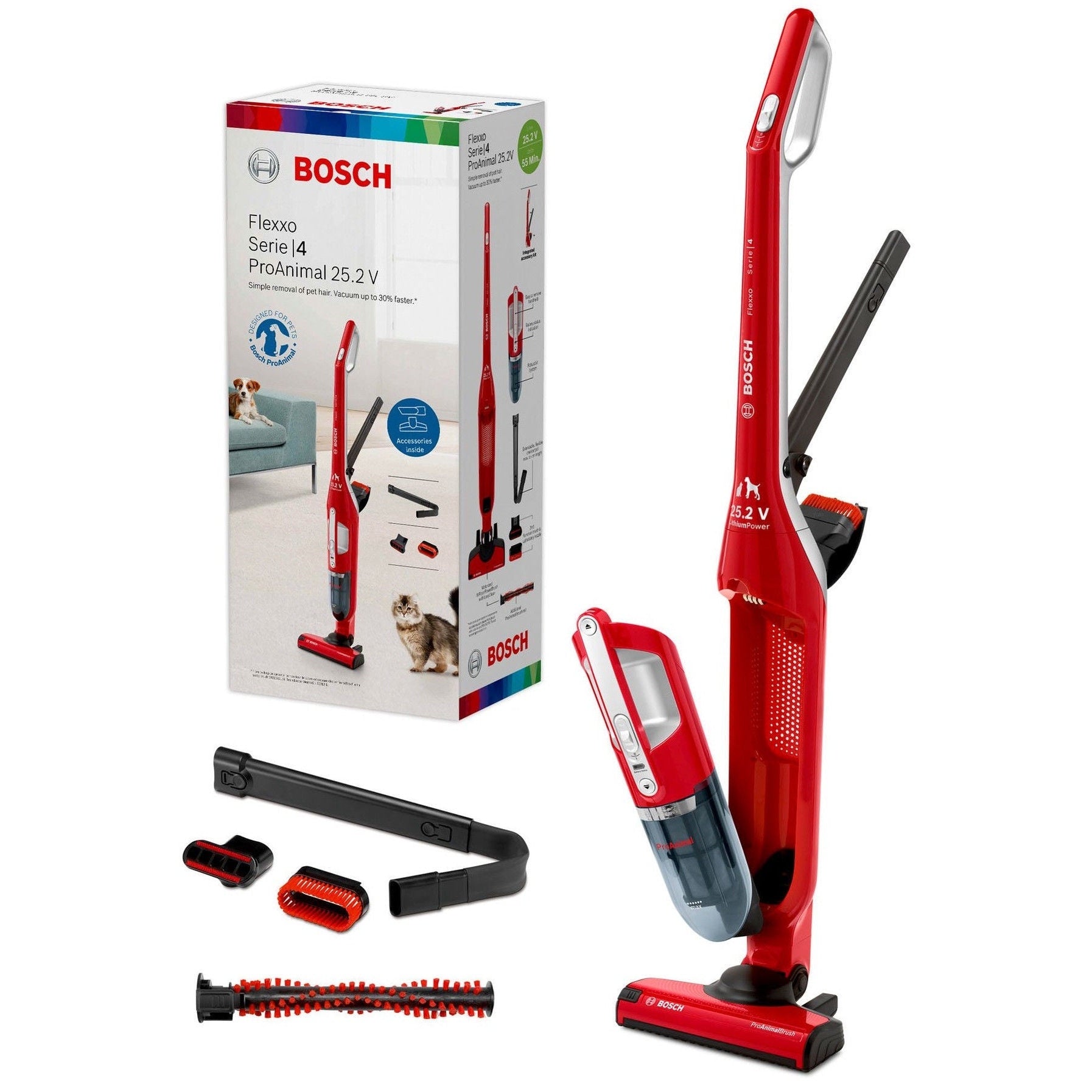 Bosch BBH3ZOO25 Cordless Vacuum Cleaner