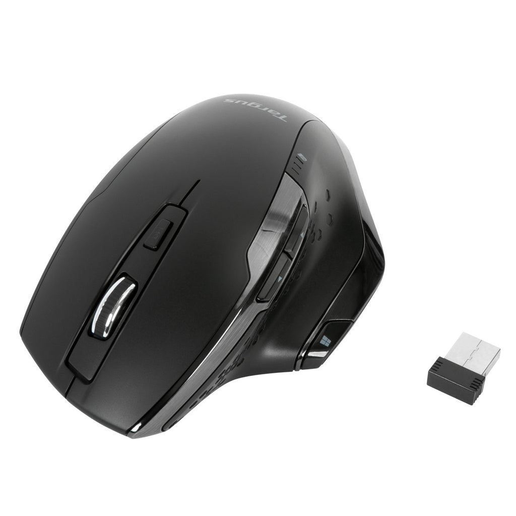 Targus Antimicrobial Ergo BlueTrace Wireless Mouse - Black